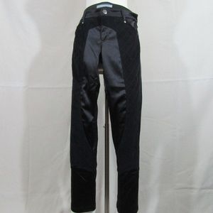 VERTIGO PARIS WOMENS -MIDNIGHT BLUE PANTS 97% POLY